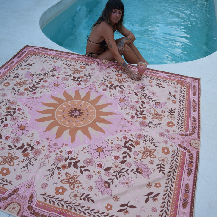 XXL Boho Sun - Sand Free Beach Towel