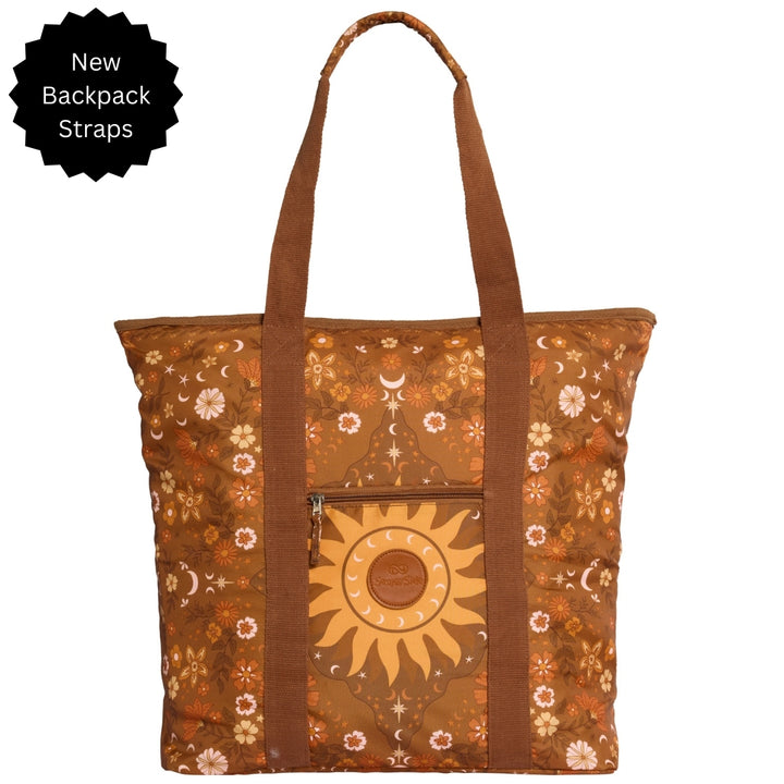 Boho Sun Brown Beach Bag