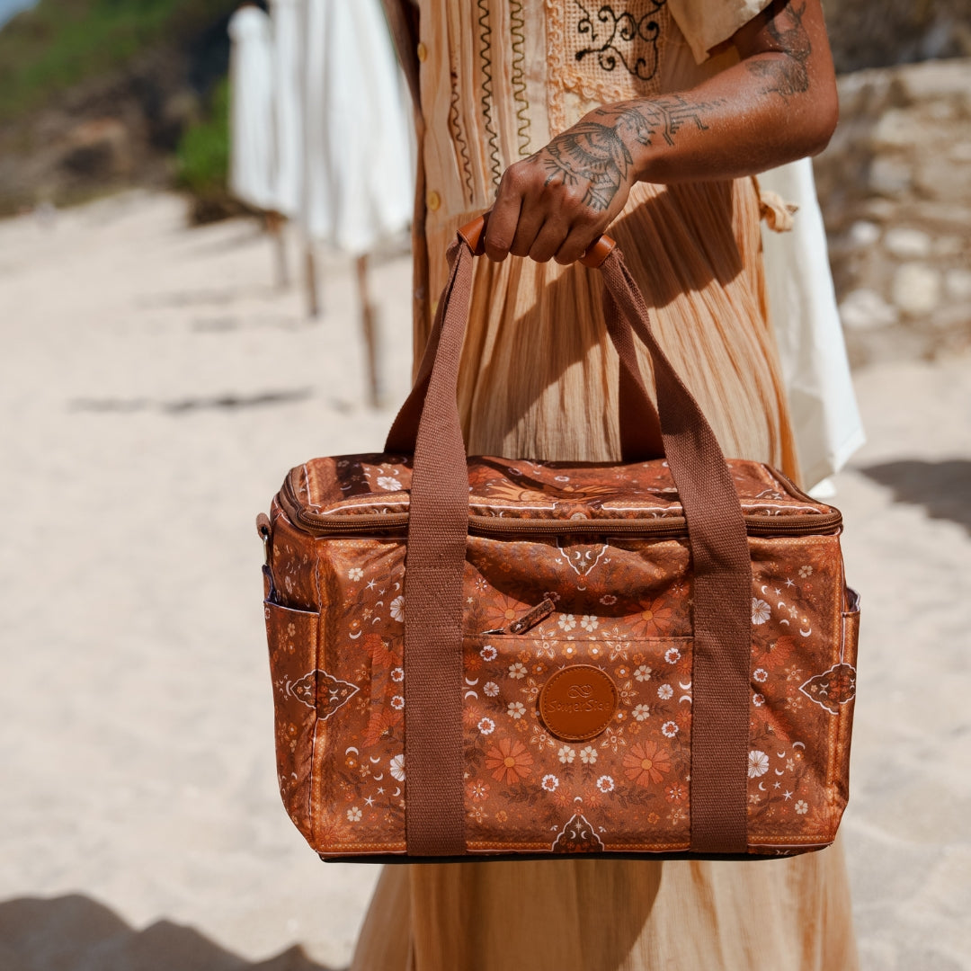 Boho-Sun-Brown-Cooler-Bag