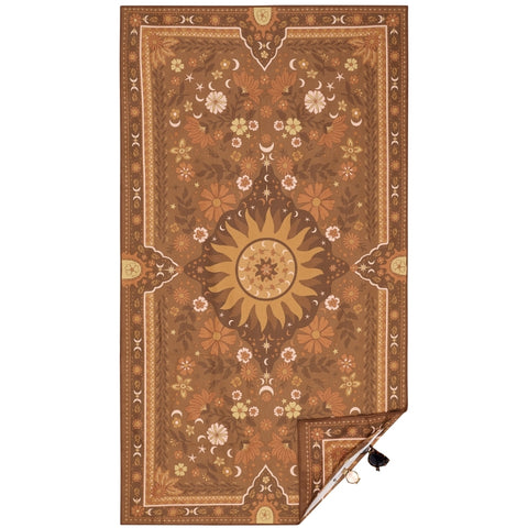 Boho Sun Brown (Premium) - Sand Free Beach Towel