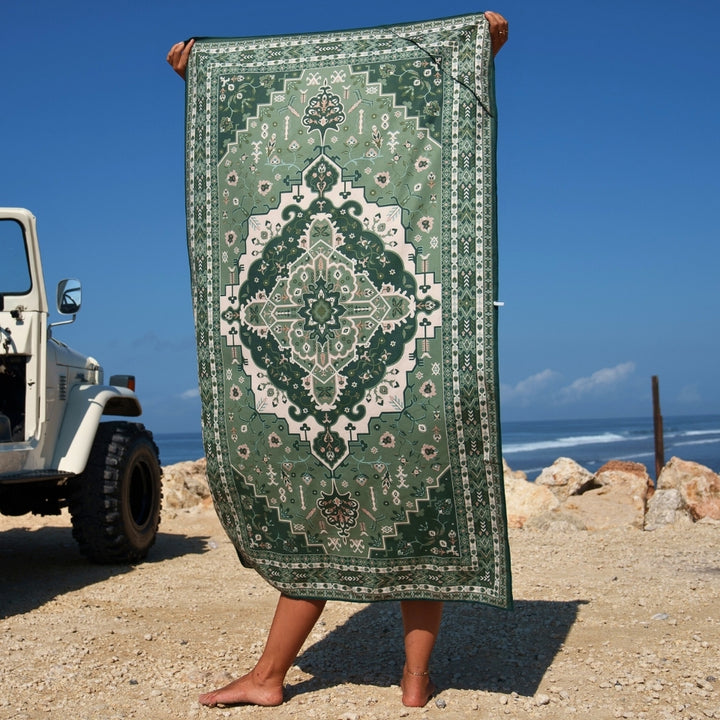 Meadow-beach-towel-beach-towels-somerside-green-outldoor