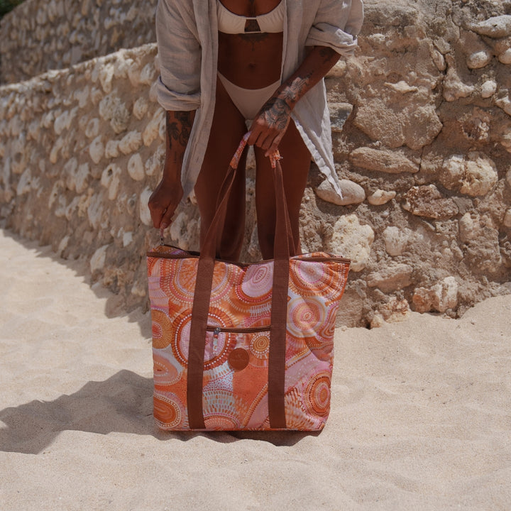 Beach bag ocean summer cooler